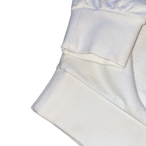 mega yacht betty boop coco chanel graphic white oversized crewneck sweatshirt - Picture 4 of 11